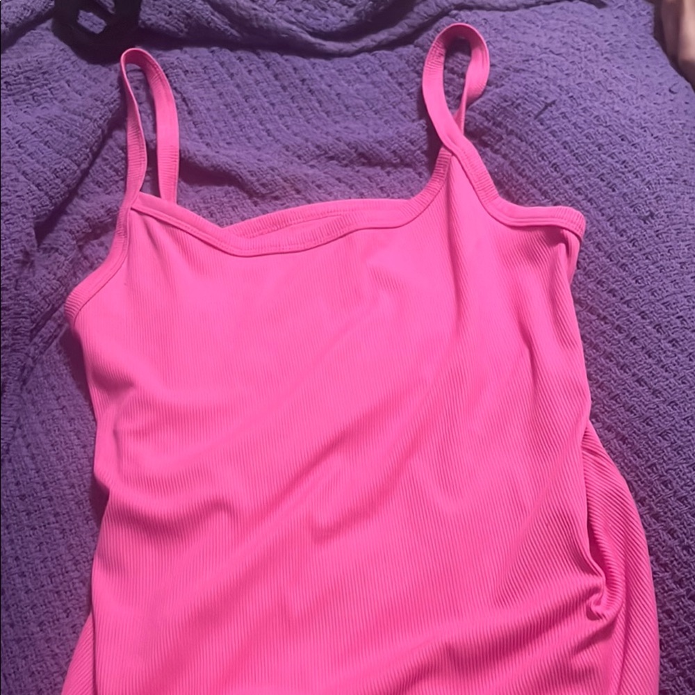 Vibrant Pink Tank Top